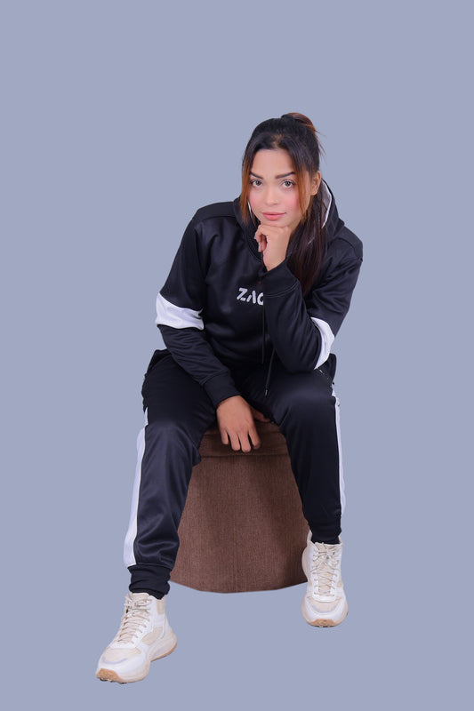 Zagla Black & White Tracksuit