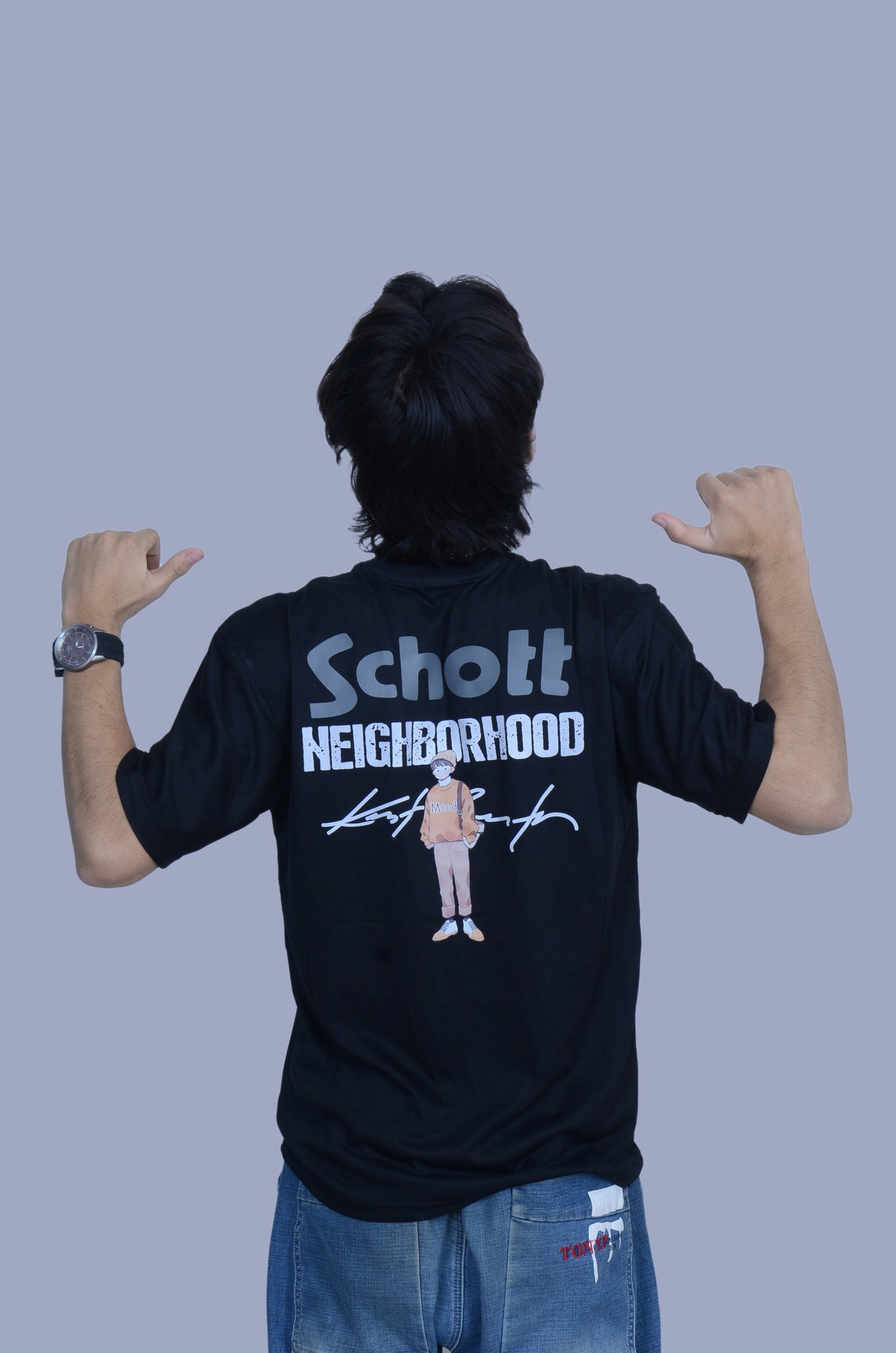 Oversized Schott Tees – Pack of 2