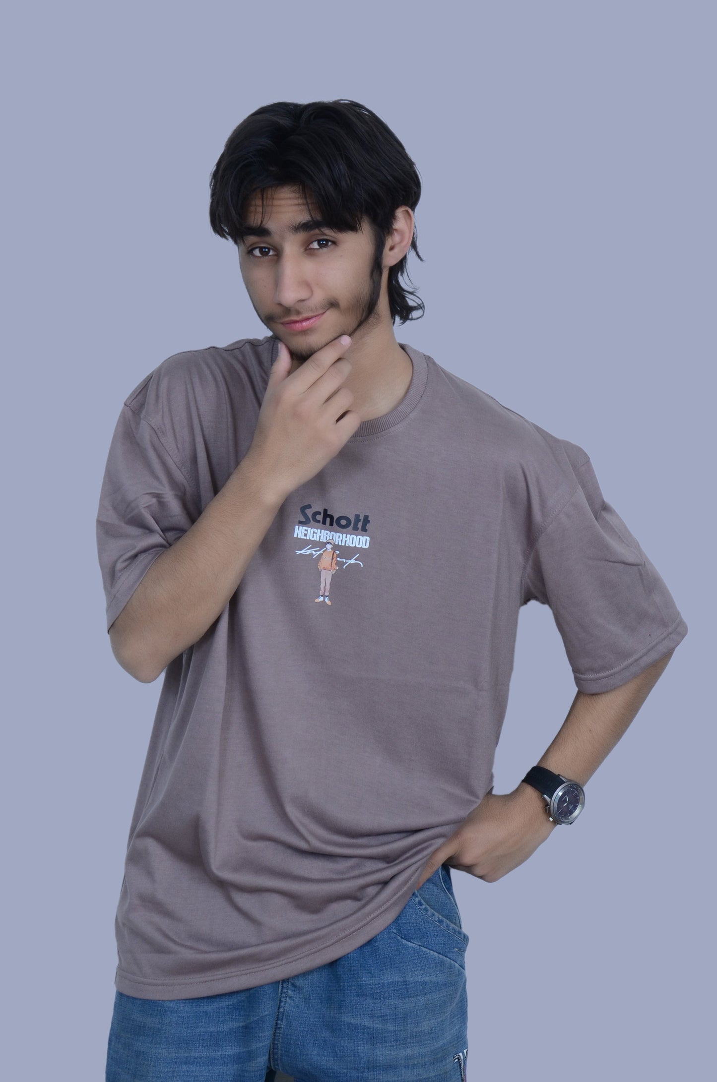 Oversized Schott Tees – Pack of 2