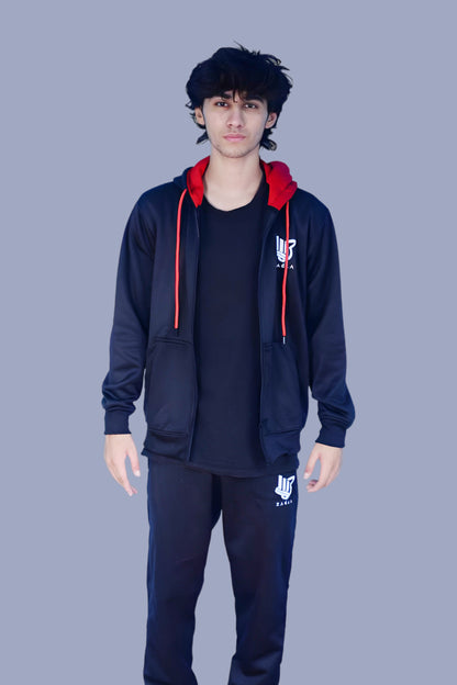 Zagla Black & Red Tracksuit