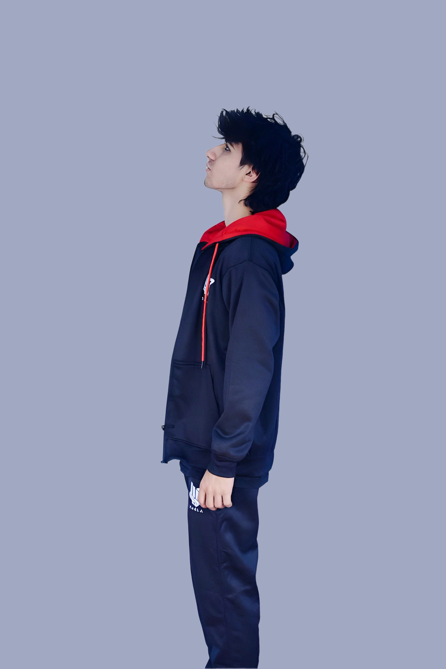 Zagla Black & Red Tracksuit