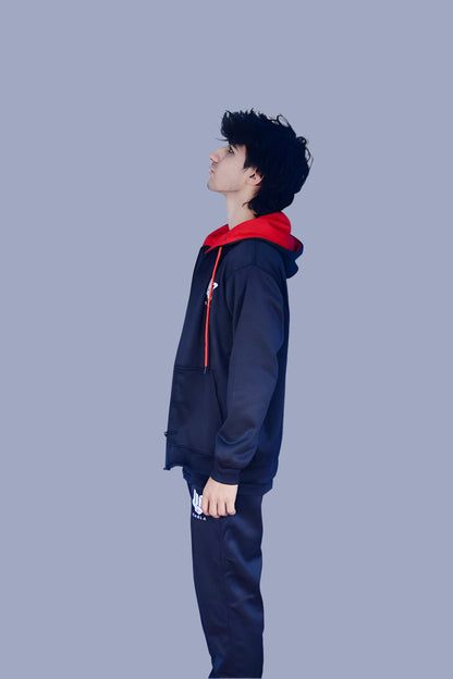 Zagla Black & Red Tracksuit
