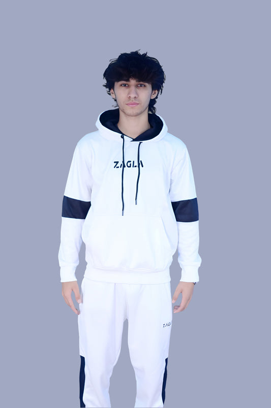 Zagla White & Black Tracksuit