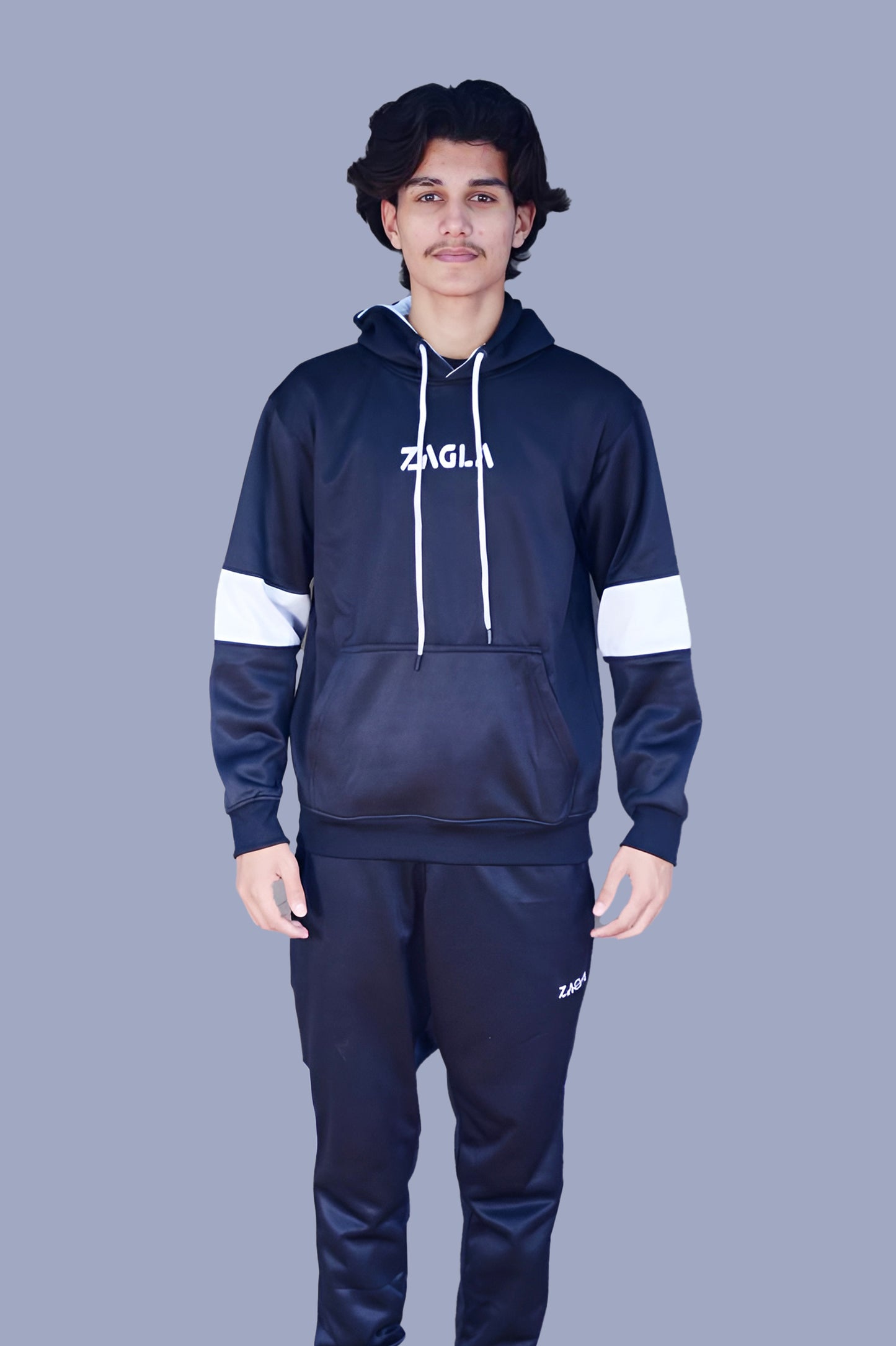 Zagla Black & White Tracksuit