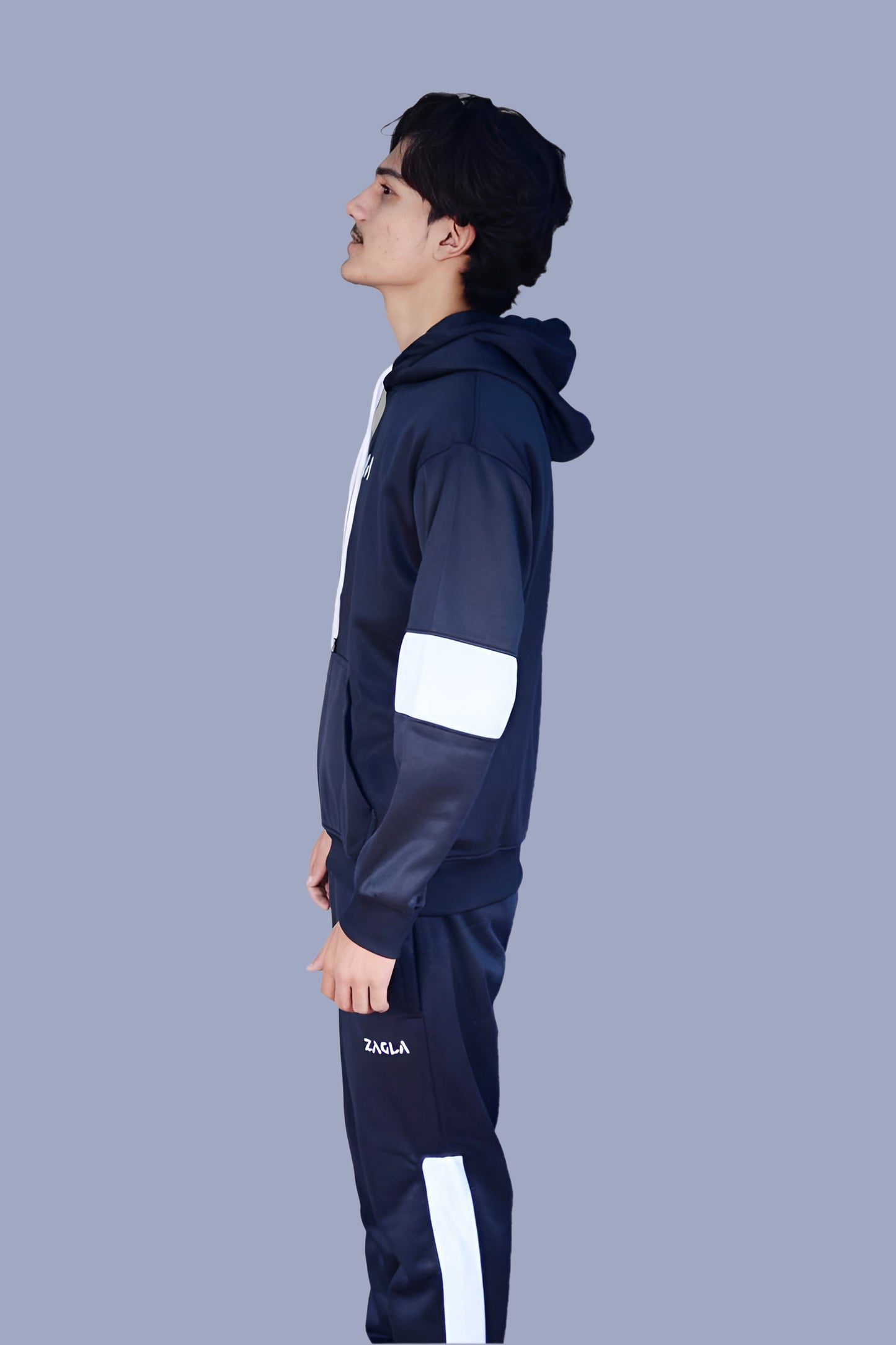 Zagla Black & White Tracksuit