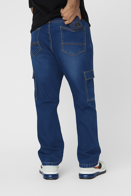 Baggy Cargo Geans-6 Pocket