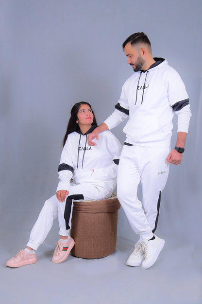 Zagla White & Black Tracksuit